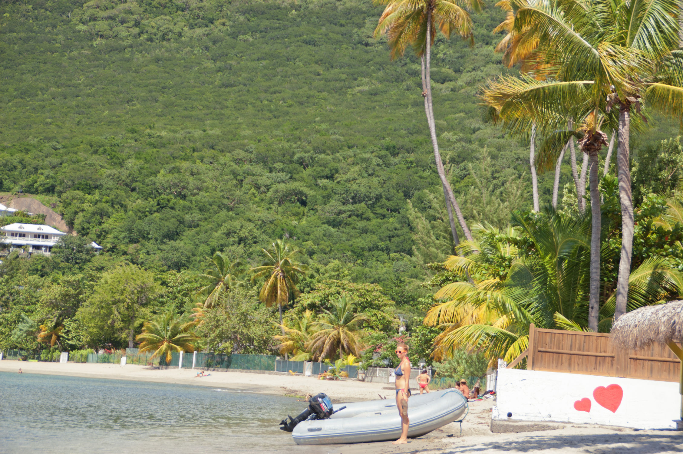 Plage de la Martinique catamaran grenadines
