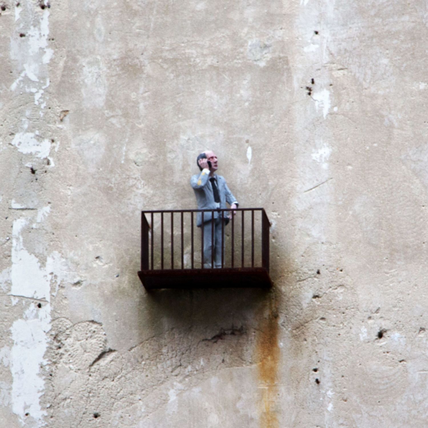 The Crystal Ship, street art à Ostende