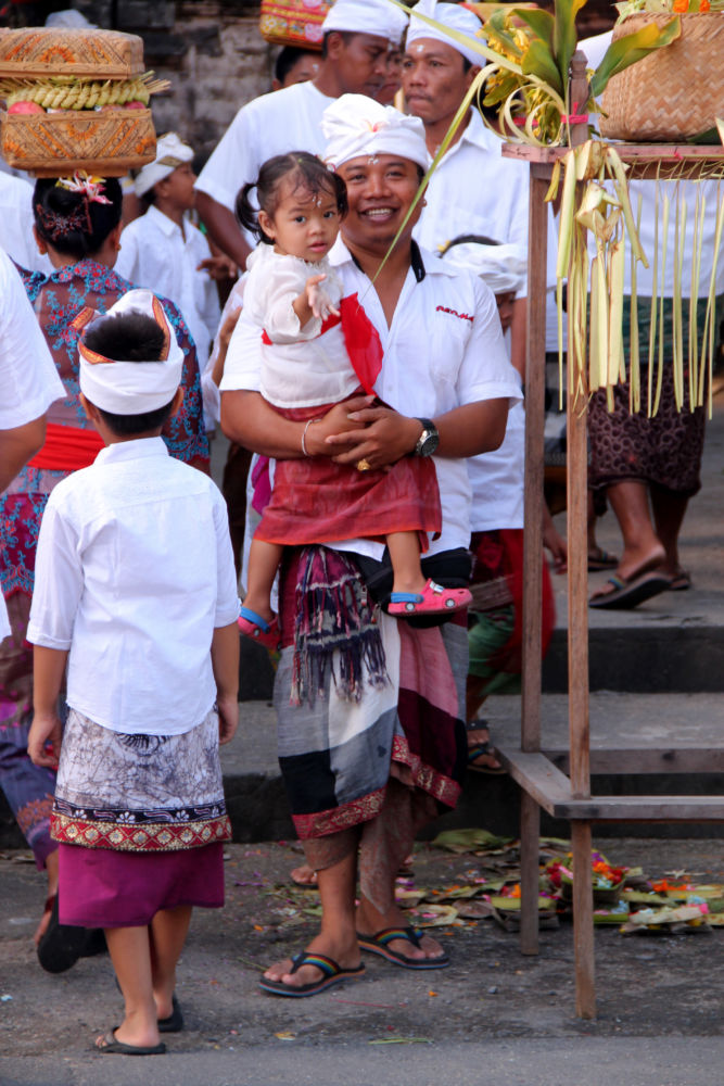 Portrait lors de la fête de Galungan
Bali - Indonésie Bali - Indonésie